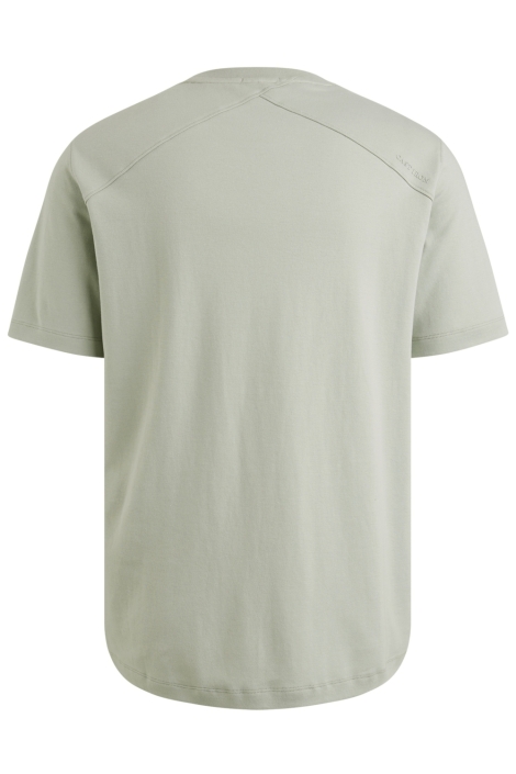 Cast Iron short sleeve r-neck regular fit in